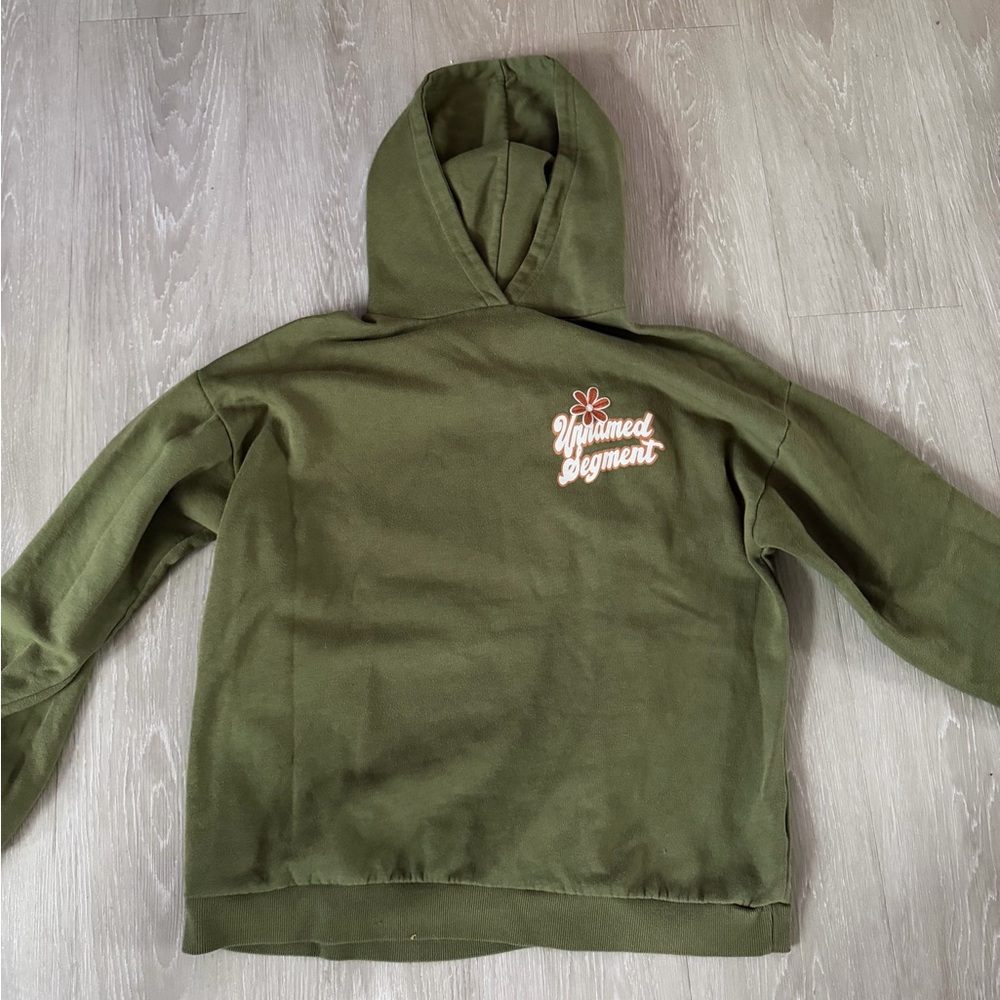 Kids Green Hoodie - Picture 1 of 2